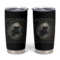 Headless Horseman Tumbler Cup Vintage Gothic Scary Costume Halloween October Festive - Wonder Print Shop