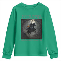 Headless Horseman Youth Sweatshirt Vintage Gothic Scary Costume Halloween October Festive - Wonder Print Shop