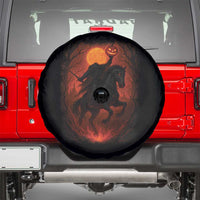Scary Pumpkin Headless Horseman Halloween Spare Tire Cover - Wonder Print Shop