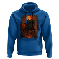 Scary Pumpkin Headless Horseman Halloween Hoodie - Wonder Print Shop