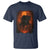 Scary Pumpkin Headless Horseman Halloween T Shirt - Wonder Print Shop