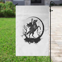 Headless Horseman Garden Flag Retro Gothic Scary Pumpkin Moon Halloween Costume - Wonder Print Shop