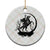Headless Horseman Ceramic Ornament Retro Gothic Scary Pumpkin Moon Halloween Costume - Wonder Print Shop