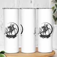 Headless Horseman Skinny Tumbler Retro Gothic Scary Pumpkin Moon Halloween Costume - Wonder Print Shop