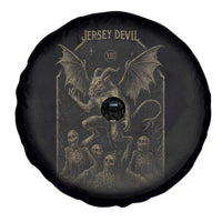 Jersey Devil Spare Tire Cover Vintage Weird Creepy Creature Leeds Devil - Wonder Print Shop