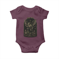 Jersey Devil Baby Onesie Vintage Weird Creepy Creature Leeds Devil - Wonder Print Shop