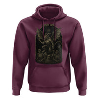 Jersey Devil Hoodie Vintage Weird Creepy Creature Leeds Devil - Wonder Print Shop