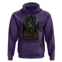 Jersey Devil Hoodie Vintage Weird Creepy Creature Leeds Devil - Wonder Print Shop