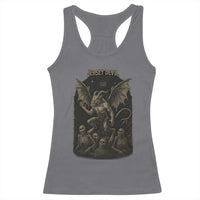 Jersey Devil Racerback Tank Top Vintage Weird Creepy Creature Leeds Devil - Wonder Print Shop