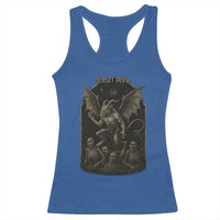 Jersey Devil Racerback Tank Top Vintage Weird Creepy Creature Leeds Devil - Wonder Print Shop