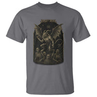 Jersey Devil T Shirt Vintage Weird Creepy Creature Leeds Devil - Wonder Print Shop