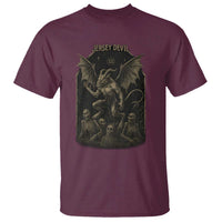 Jersey Devil T Shirt Vintage Weird Creepy Creature Leeds Devil - Wonder Print Shop