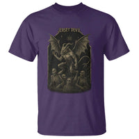 Jersey Devil T Shirt Vintage Weird Creepy Creature Leeds Devil - Wonder Print Shop