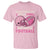 In October We Wear Pink Football Breast Cancer Awareness T Shirt Pink Ribbon Checkered Game Day - Wonder Print Shop