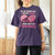 In October We Wear Pink Football Breast Cancer Awareness T Shirt For Women Pink Ribbon Checkered Game Day - Wonder Print Shop