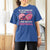 In October We Wear Pink Football Breast Cancer Awareness T Shirt For Women Pink Ribbon Checkered Game Day - Wonder Print Shop