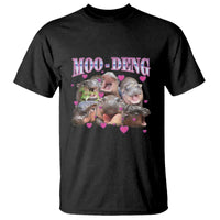 Funny Moo-Deng Baby Pygmy Hippo T Shirt Cute Zoo For Family - Wonder Print Shop