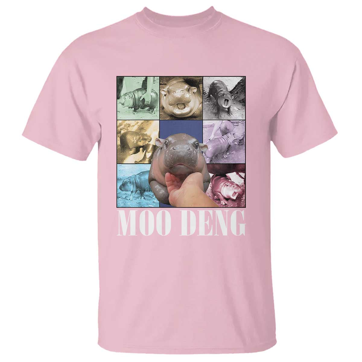 Funny Moo-Deng Baby Pygmy Hippo Cute Zoo For Family T Shirt Gifts For Girls Women - Wonder Print Shop