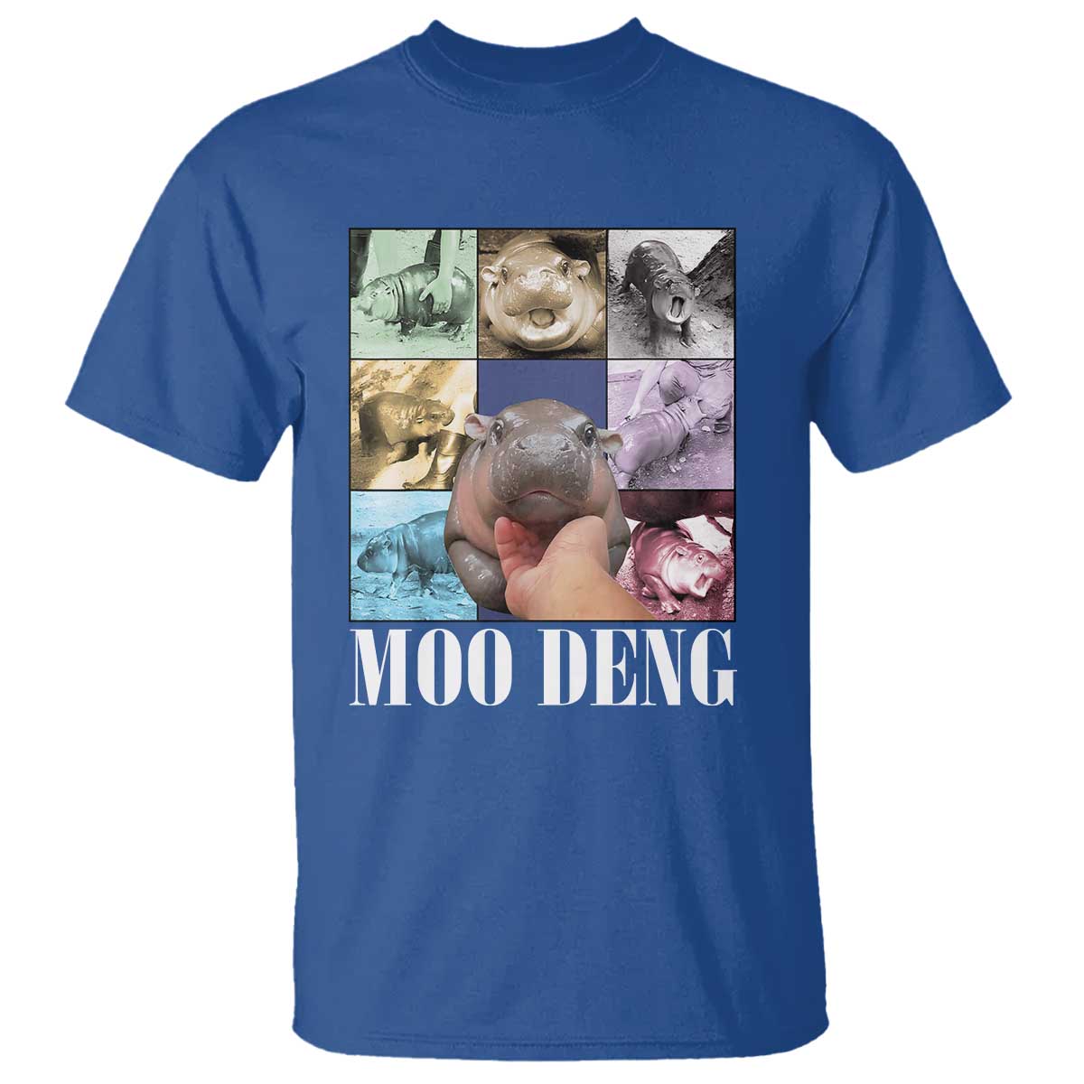 Funny Moo-Deng Baby Pygmy Hippo Cute Zoo For Family T Shirt Gifts For Girls Women - Wonder Print Shop
