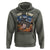 Moo-Deng Baby Pygmy Hippo Van Gogh Starry Night Hoodie Halloween Gothic Witchy Vibes Cute Zoo For Family