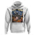 Moo-Deng Baby Pygmy Hippo Van Gogh Starry Night Hoodie Halloween Gothic Witchy Vibes Cute Zoo For Family