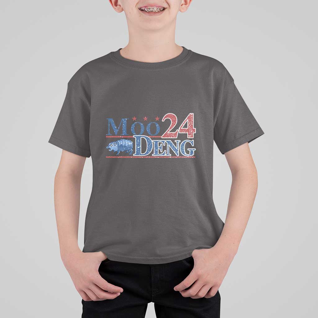 Moo-Deng for President 2024 T Shirt For Kid Funny Baby Hippo Cute Zoo For Family - Wonder Print Shop