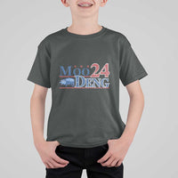 Moo-Deng for President 2024 T Shirt For Kid Funny Baby Hippo Cute Zoo For Family - Wonder Print Shop