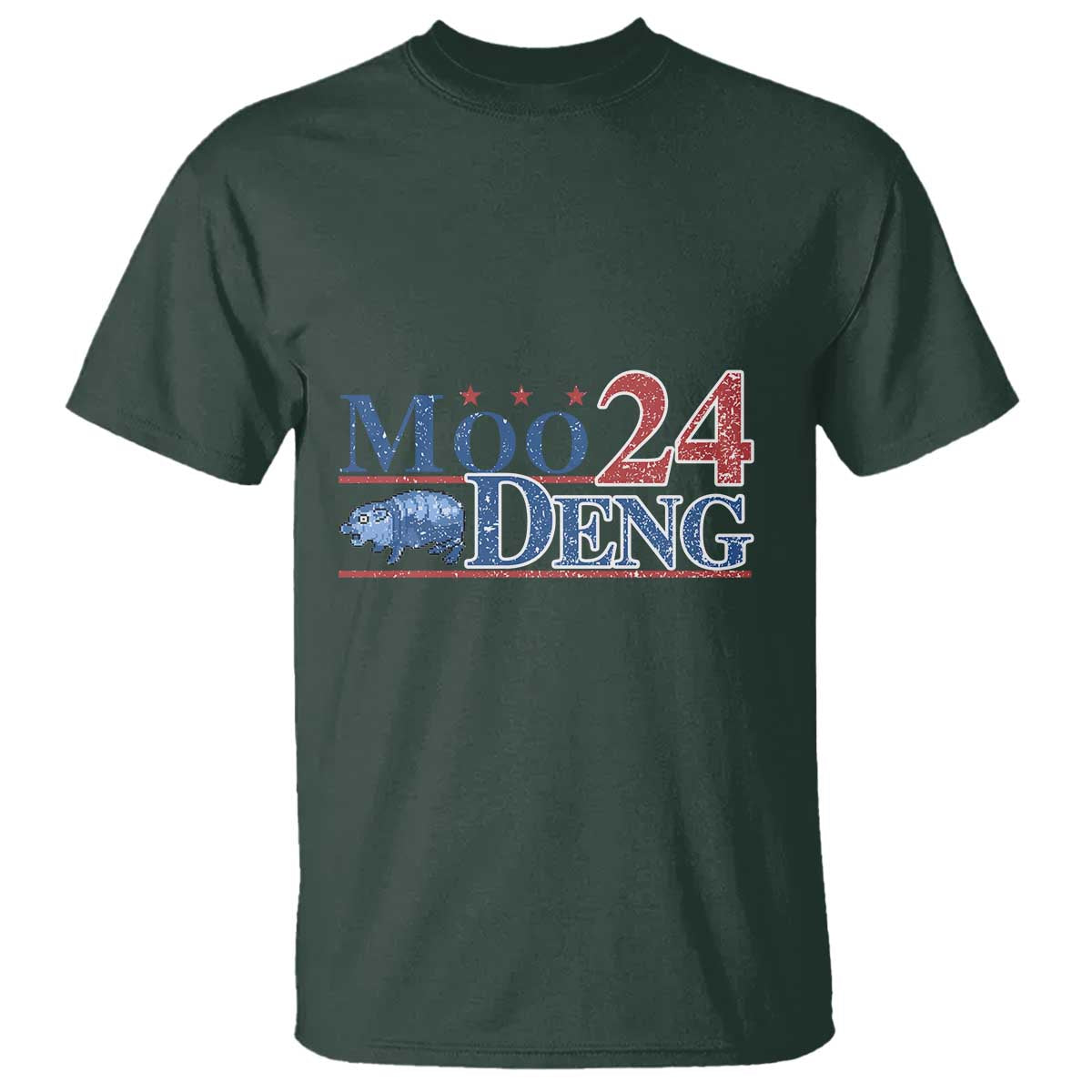 Moo-Deng for President 2024 T Shirt Funny Baby Hippo Cute Zoo For Family - Wonder Print Shop
