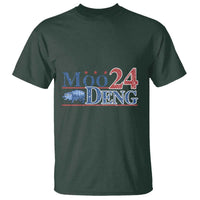 Moo-Deng for President 2024 T Shirt Funny Baby Hippo Cute Zoo For Family - Wonder Print Shop