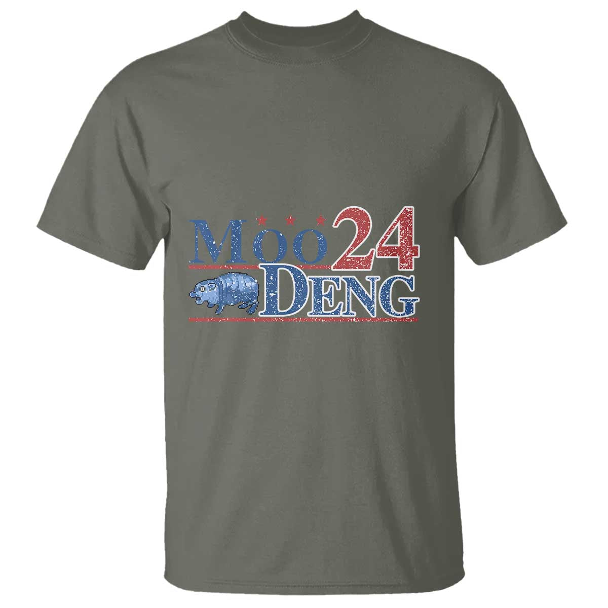 Moo-Deng for President 2024 T Shirt Funny Baby Hippo Cute Zoo For Family - Wonder Print Shop