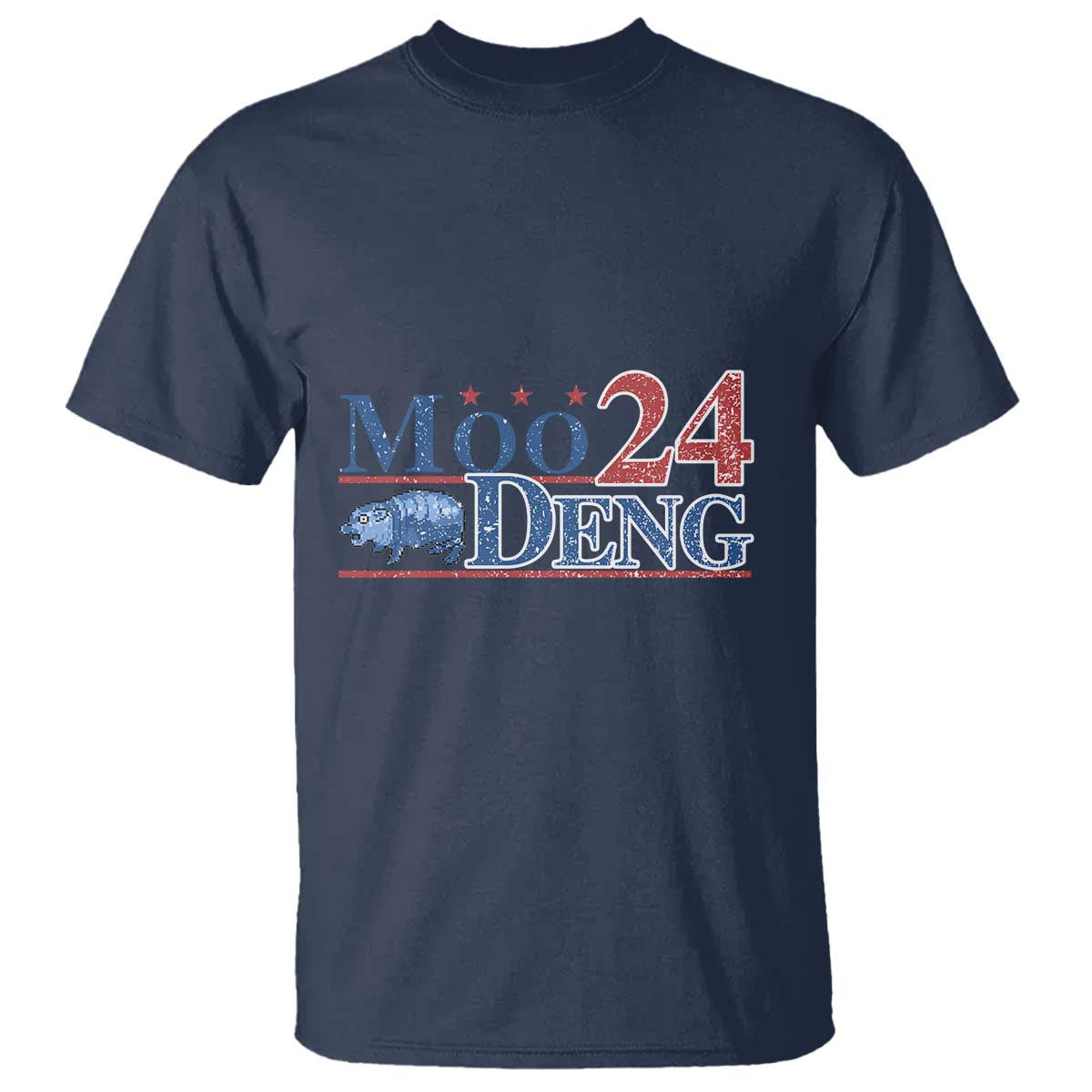 Moo-Deng for President 2024 T Shirt Funny Baby Hippo Cute Zoo For Family - Wonder Print Shop