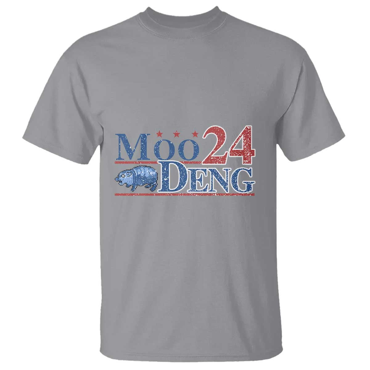 Moo-Deng for President 2024 T Shirt Funny Baby Hippo Cute Zoo For Family - Wonder Print Shop