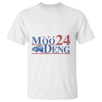 Moo-Deng for President 2024 T Shirt Funny Baby Hippo Cute Zoo For Family - Wonder Print Shop