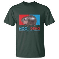 Funny Moo-Deng Baby Pygmy Hippo T Shirt Moo Deng for President 2024 Cute Zoo For Family - Wonder Print Shop