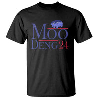 Moo-Deng for President Election 2024 T Shirt Funny Baby Hippo Meme Cute Zoo For Family - Wonder Print Shop