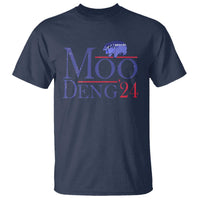 Moo-Deng for President Election 2024 T Shirt Funny Baby Hippo Meme Cute Zoo For Family - Wonder Print Shop