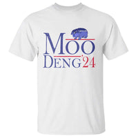 Moo-Deng for President Election 2024 T Shirt Funny Baby Hippo Meme Cute Zoo For Family - Wonder Print Shop