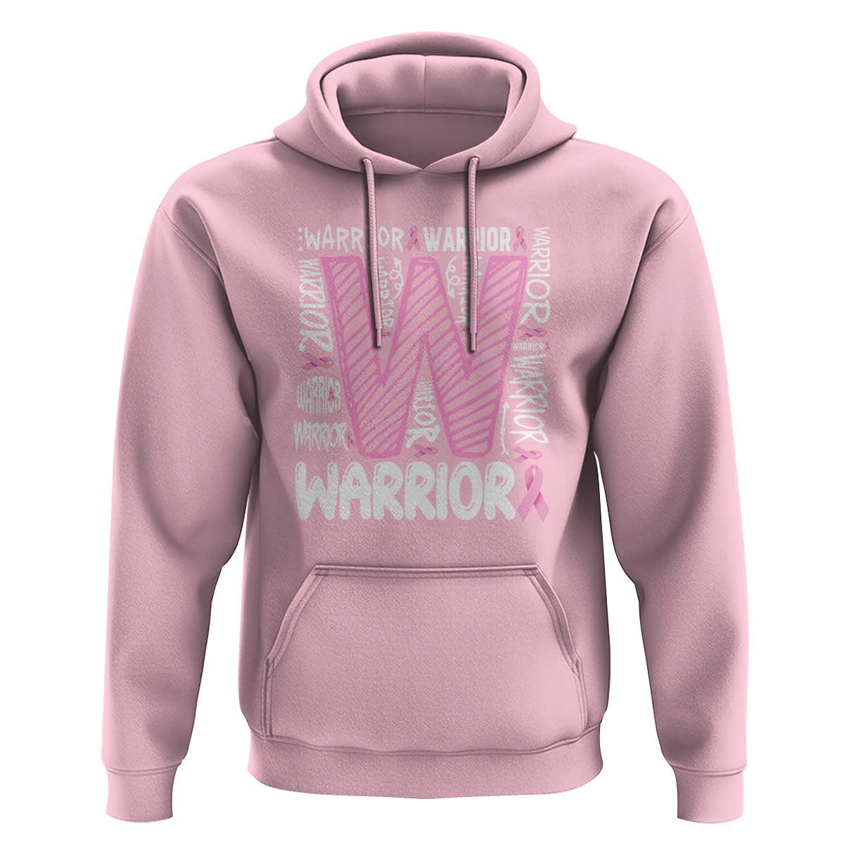 Breast Cancer Awareness In October We Wear Pink Hoodie Pink Ribbon Warriors Team