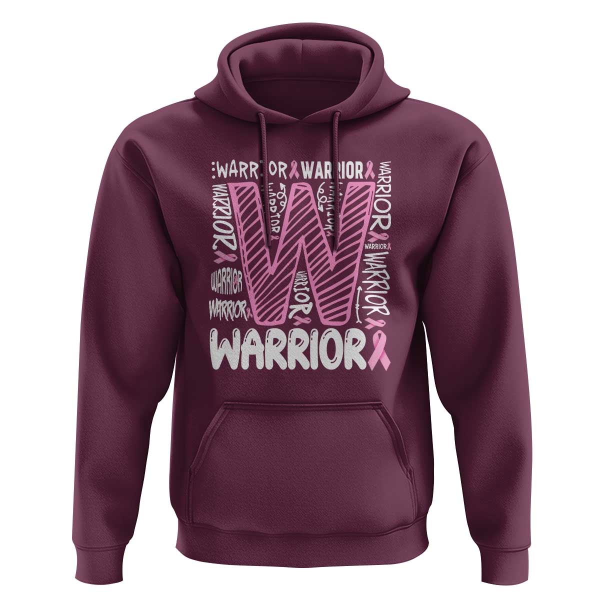 Breast Cancer Awareness In October We Wear Pink Hoodie Pink Ribbon Warriors Team