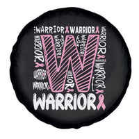 Breast Cancer Awareness In October We Wear Pink Spare Tire Cover Pink Ribbon Warriors Team
