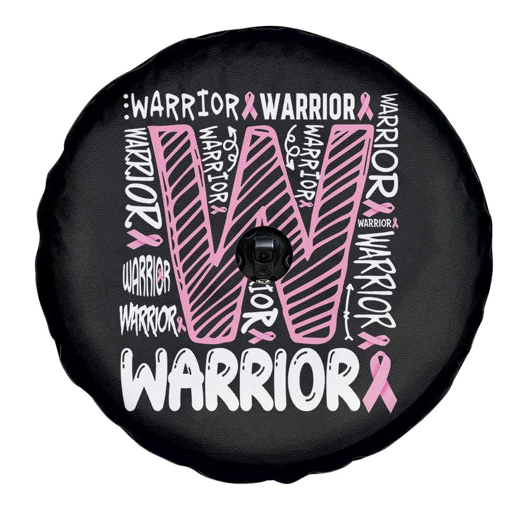 Breast Cancer Awareness In October We Wear Pink Spare Tire Cover Pink Ribbon Warriors Team
