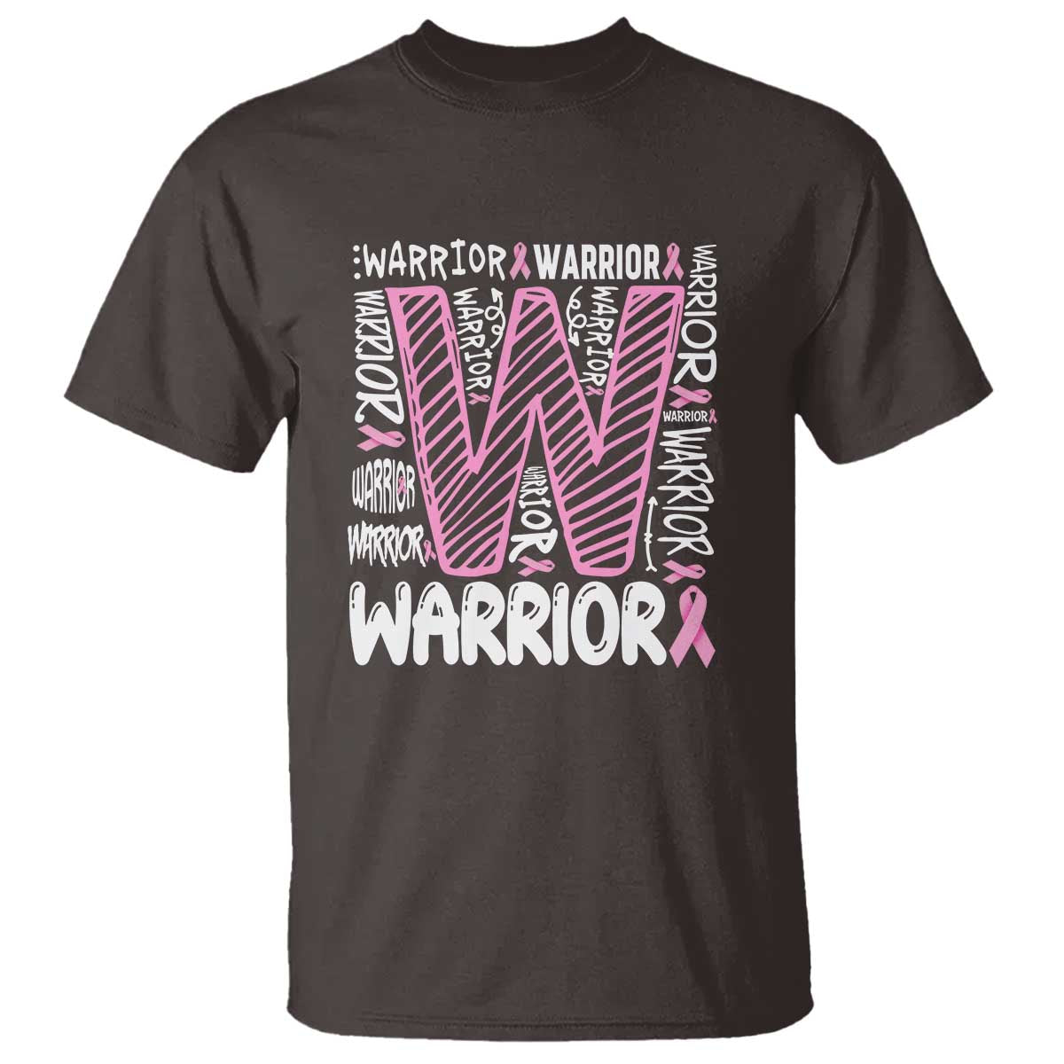 Breast Cancer Awareness In October We Wear Pink T Shirt Pink Ribbon Warriors Team - Wonder Print Shop