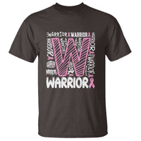 Breast Cancer Awareness In October We Wear Pink T Shirt Pink Ribbon Warriors Team - Wonder Print Shop