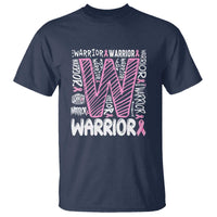 Breast Cancer Awareness In October We Wear Pink T Shirt Pink Ribbon Warriors Team - Wonder Print Shop