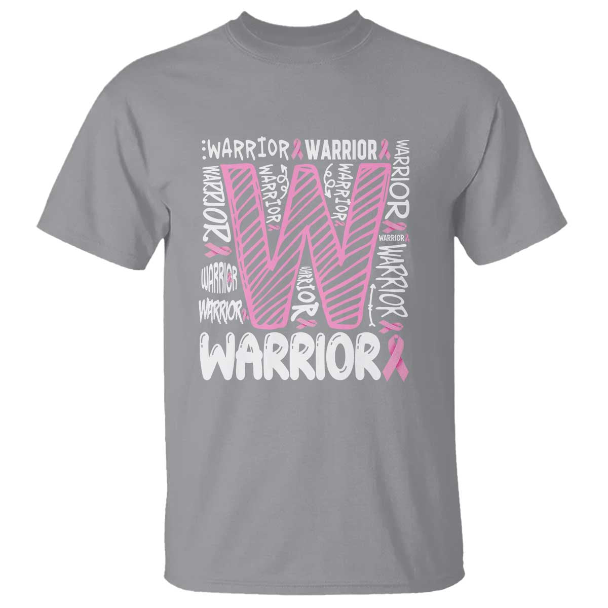 Breast Cancer Awareness In October We Wear Pink T Shirt Pink Ribbon Warriors Team - Wonder Print Shop