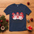 Snowman Christmas T Shirt Chillin With My Snowmies Ugly Gift - Wonder Print Shop