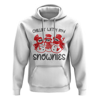 Snowman Christmas Hoodie Chillin With My Snowmies Ugly Gift TS10
