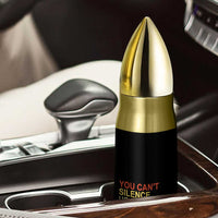Charlie Kirk Bullet Tumbler Retro You Cant Silence Us All - Wonder Print Shop