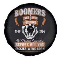 Vintage Boomers Generation Spare Tire Cover Before All You Sissie Were Born Skeleton Hand - Wonder Print Shop