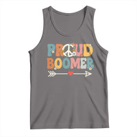 Proud Boomer Tank Top Boomers Generation Peace Sign Hippie 50s 60s - Wonder Print Shop